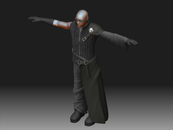 3ds max strife cloud final fantasy - cloud strife by studio Lab